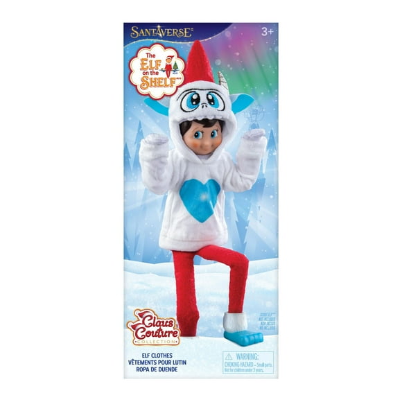 Elf on the Shelf – Claus Couture – Ensemble de chandail à capuchon Yéti