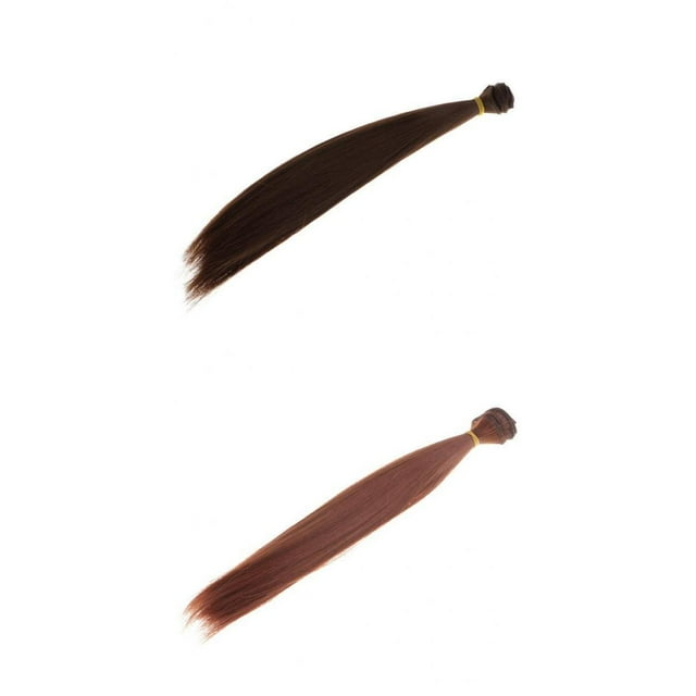 Set de Pelucas de Cabello Largo para Muñecas - Pack de 2 Unidades