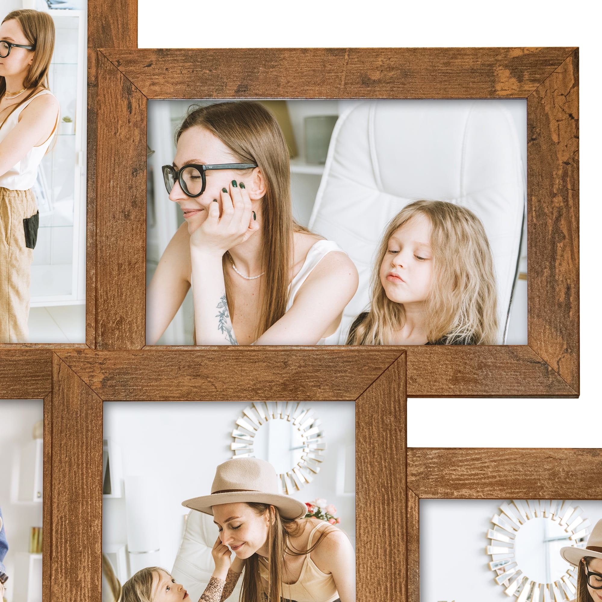 Hello Laura Collage Photo Frame, 6