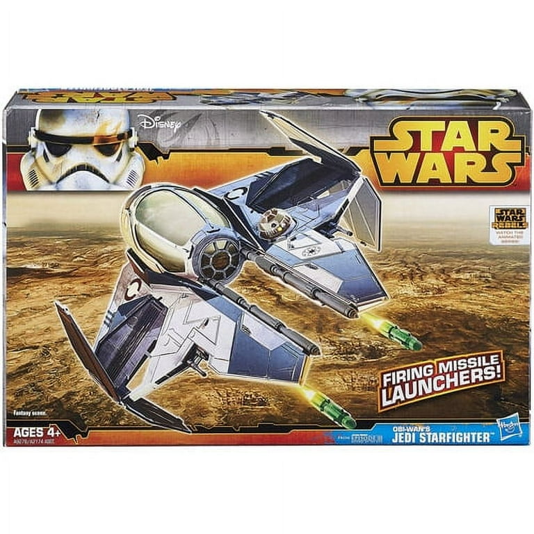 Star Wars-lucas Star Wars Ep3 Obi Wan Jedi Starfighter