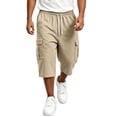 thumbnail image 6 of Cargo Shorts for Men Outdoor Work Athletic Walking Pants Hiking Fit Summer Casual Tactical Shorts with Multi Pockets, 3XL, 6 of 8