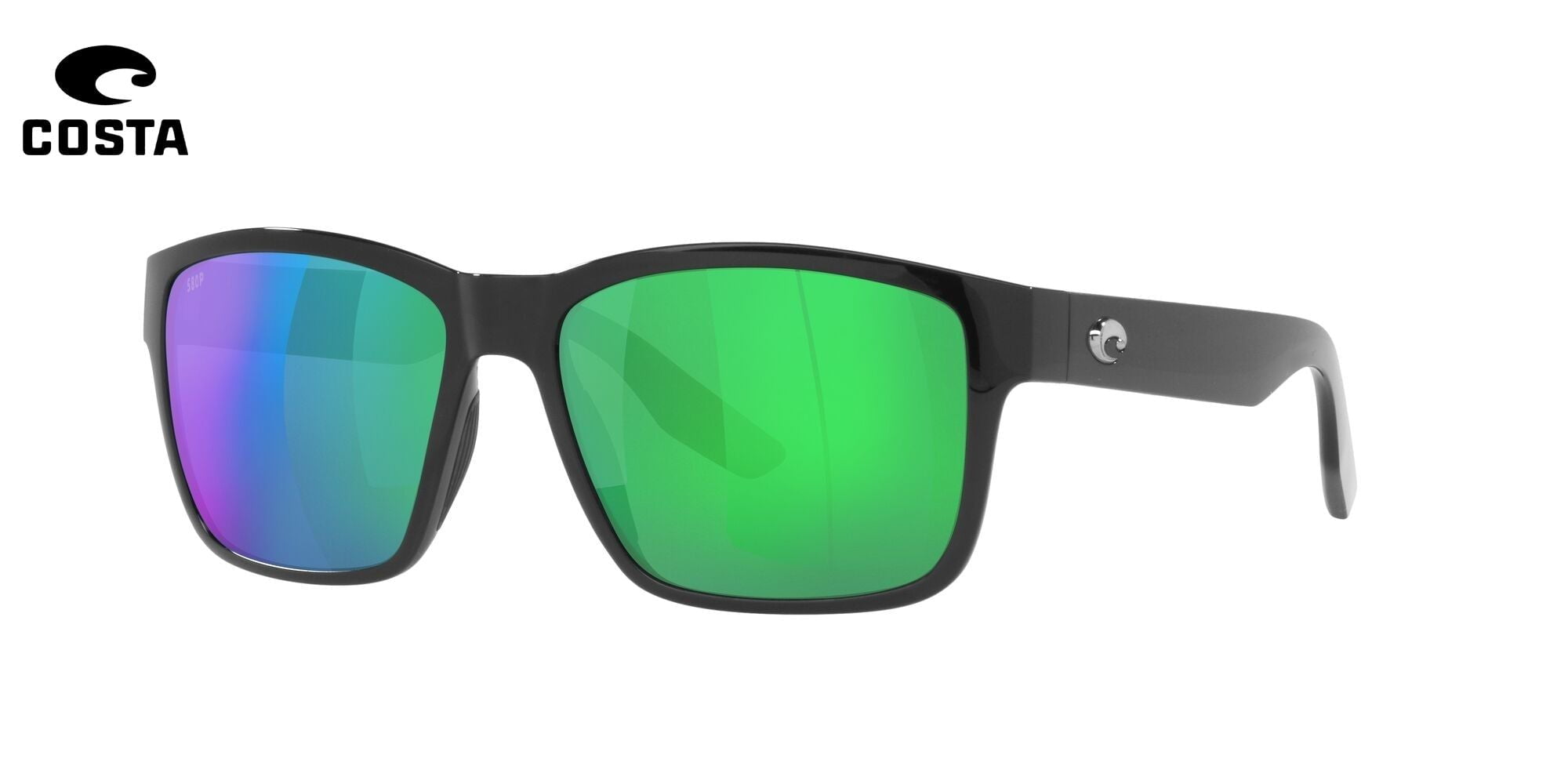 Costa Del Mar PAUNCH Green Mirror Polarized Polycarbonate Men's Sunglasses 6S9049 904906 57