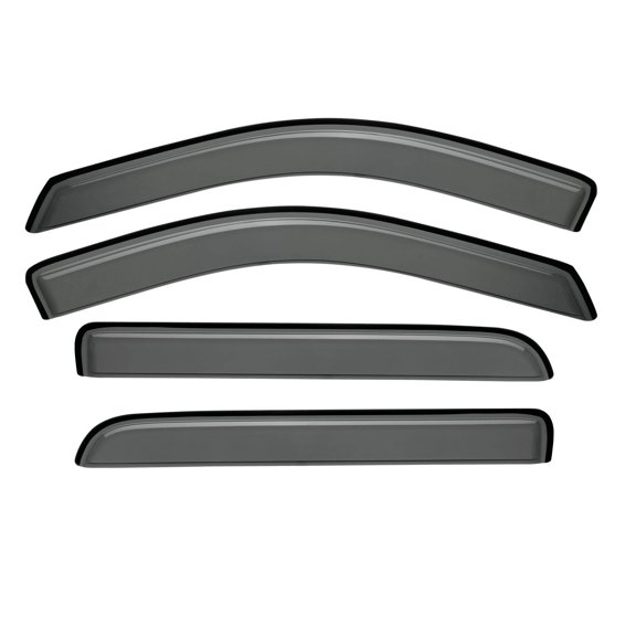 KT 94995 Window Wind Deflectors Vent Shades 4Pcs, Window Visors Rain Guards, Acrylic, Smoke