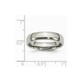 thumbnail image 2 of Titanium 5mm Polished Band Ring - Size 8.5, 2 of 2