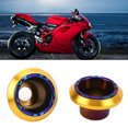 thumbnail image 1 of Wheel Frame Crash Protection, 2 Pcs Wear Resistant Motorcycle Wheel Fork Frame Sliders  for Electromobile for, 1 of 7