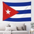 thumbnail image 1 of Tapiz de pared JUHIOPOI Bandera de Cuba 61x107cm, 1 of 9