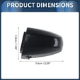thumbnail image 4 of Cubierta de manija de puerta Unique Bargains, frontal izquierda No.LR048299 para Land Rover Range Rover 2011-2019 ABS Negro, 1 Pc, 4 of 6