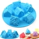 thumbnail image 1 of JM Moldes de silicona para pasteles navideños, moldes para hornear caseros de pan de jengibre de 6 cavidades, moldes redondos antiadherentes para decorar pasteles, magdalenas, dulces, gelatina, jabón, pudín, chocolate - 1 paquete JM RV021031-00650SDJ, 1 of 5