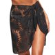 thumbnail image 1 of Gibobby Plisado Mini Falda De Las Mujeres Sheer Wrap Knot Cover Up Falda sin Bikini Beach Wrap Bikini Shiny Wraps Cover Ups para traje de baño(Negro， S), 1 of 5