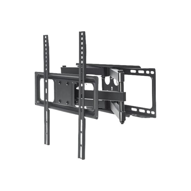 Manhattan Support Mural pour TV et Moniteur, Mouvement Complet, 1 Écran, Tailles d'Écran : 32-55 Pouces, Noir, VESA 100x100 à 400x400mm, Max 40kg, LFD, Inclinaison et Pivotement avec 3 Pivots, Garantie à Vie - Support - pour TV LCD / TV LCD Incurvée - Acier - Noir - Taille d'Écran : 32 Pouces-55 Pouces - Montable au Mur