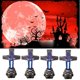thumbnail image 4 of Halloween Headstone Light Glowing Garden Lawn Walkway Decor Outdoor Indoor Cruz perfke Lápida de Halloween, 4 of 8
