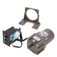 thumbnail image 2 of AC Gear Motor, Single Phase Asynchronous Motor 40W Phase Adjustable Speed Gear Motor, 220V For Home, 2 of 8
