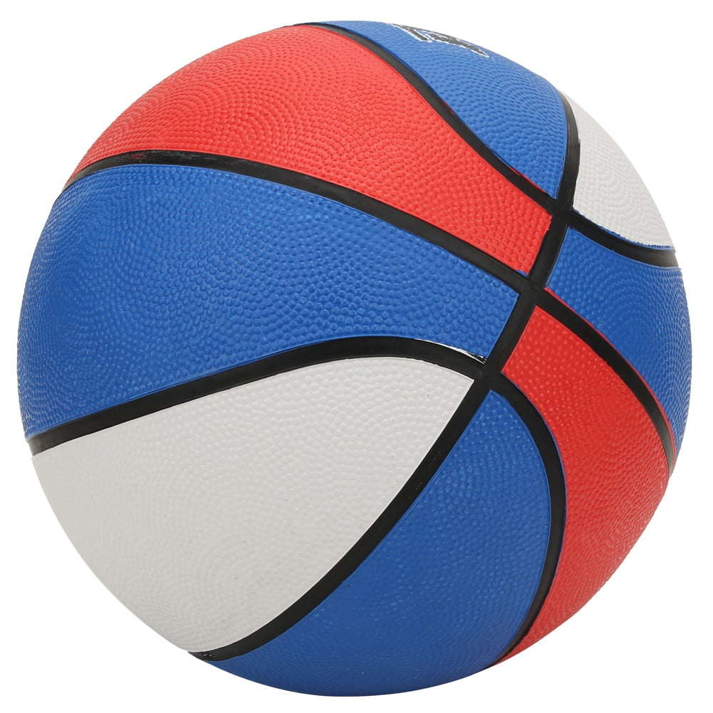 Three Color Rubber Size 7 Standard Professional Basketball For