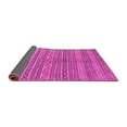 thumbnail image 2 of Ahgly Company Indoor Square Abstract Pink Contemporary Area Rugs, 7' Square, 2 of 4