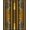 Gold Black Ivory, Pattern 11, variant on ODIKA Tiger Skin Print Striped Tibetan Faded Vintage Border Cow Alligator for Dorm Room, Small Living Apartment, Stain Resistant Low Profile