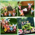 thumbnail image 6 of topjuju 20 Pcs Miniatures Fairy Garden Accessories, Mini Resin Fairy Figurines with "LOVE" Word for DIY Home Outdoor Micro Landscape Terrarium Ornaments, 6 of 7