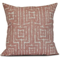 Simply Daisy, Woven Tiki, Geometric Print Pillow