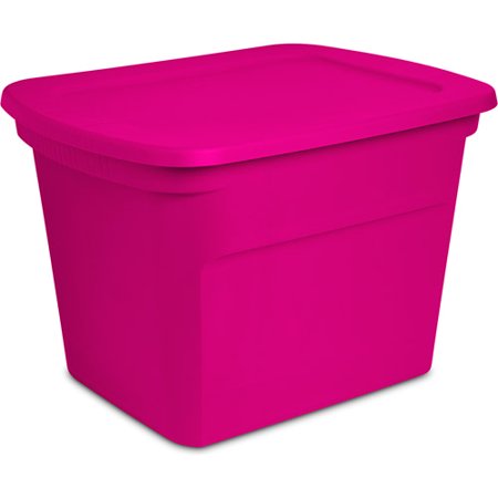 Sterilite 18 Gallon 72 Quart Storage Box Set Of 6 Walmart Com