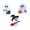 thumbnail image 1 of Colección De 3 Piezas De Decoración De Fantasmas De Halloween Para La Entrada, La Sala De Estar Y El Escritorio., 1 of 9