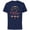 Navy, variant on Marvel Thor Mighty Mother - Short Sleeve Cotton T-Shirt for Adults - Customized-Black