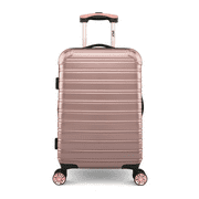 iFLY Hardside Carry On Luggage, 20", Rose Gold