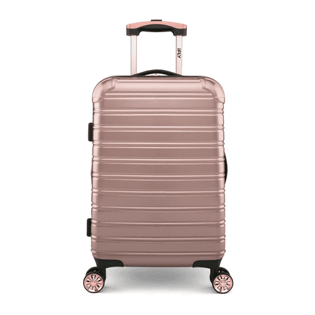 iFLY Hardside Carry On Luggage, 20", Rose Gold