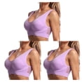 thumbnail image 4 of Sujetador deportivo para mujer Sonducket Tops cortos acolchados sin costuras, 4 of 6