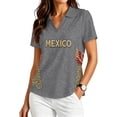thumbnail image 5 of 2026 New Mexico Soccer Jersey Womens Mexico National Team Graphic Style, Mexican Jersey Soccer T-Shirt, V-Neck Short Sleeve Sport Tee for Travel and Everyday Wearing for Adult, 5 of 6