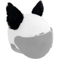 thumbnail image 2 of 2 Pcs Plush Cat Ears For Helmet Cute Animal Ears Helmet Decorations Helmet Accessories For Snowboarding Cycling Skiing Black 2 of 12