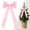 Pink000, variant on olkpmnmk 1Pcs Velvet Bow for Christmas Tree Decorations Ornaments, Christmas Bows Soft Velvet Ribbon Bows, Velvet Christmas Tree Bows, Holiday Decor Ribbon for Garland Wreath Bow Ornaments Supplies