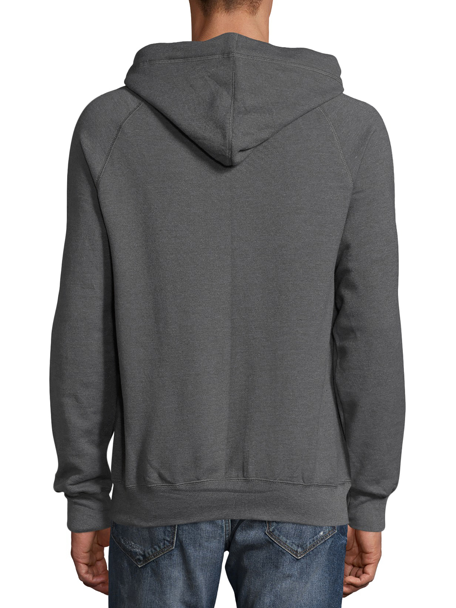 Hanes Men's Nano Premium Soft Lightweight Fleece Full Zip Hood - image 2 of 5