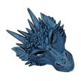 thumbnail image 2 of Cateissary Máscara de dragón esencial para fiestas de Halloween para amantes del cosplay Máscara de cosplay Máscara de cosplay Máscara de Kits de decoración para fiestas Azul, 2 of 6