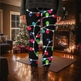 thumbnail image 4 of Stamzod Women's Yoga Pants Christmas Light Print Workout Leggings 2025 Holiday Xmas Casual Gym Leggings for Women Red E XXXL, 4 of 5
