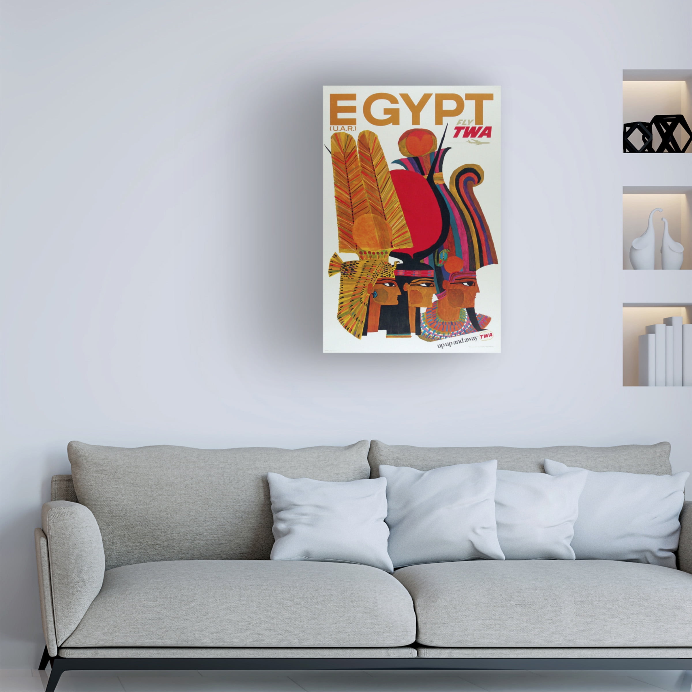 Trademark Fine Art 'Travel 4' Canvas Art by Vintage Lavoie
