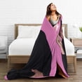thumbnail image 4 of Blanket Sebastians Actors Stan Throw Flannel Blankets Warm Soft Cozy Fuzzy Air Conditioning Blanket for Living Room Sofa Bed Gift Blankets for All Seasons 60"x80", 4 of 6