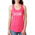 thumbnail image 1 of Women's Racerback Tank Top - Soccer Balls, 1 of 5