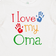 thumbnail image 4 of Inktastic I Love My Oma Grandchild Boys or Girls Baby T-Shirt, 4 of 5