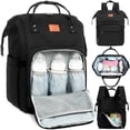 thumbnail image 1 of KeaBabies Mochila para pañales de bebé, bolsa de bebé para niños, niñas, mochila impermeable multifunción para bebé, bolsas de pañales grandes para bebé niña, bebé niño, bolsa de pañales de viaje con, 1 of 5