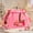 Pink, variant on Zooawa Large Kids Play Tent with LED Strip Lights Pop Up Playpen Indoor, Blue