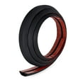 thumbnail image 2 of Rubber Bond TV Cord Hider Cable Protector - Strong Self Adhesive Wall Cord Cover Cable Hider - Low Profile Cable Management Wall Cord Concealer Cable Raceway - Black - Thick Cord - 4 Feet, 2 of 7