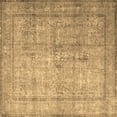 thumbnail image 1 of Ahgly Company Indoor Square Persian Brown Traditional Area Rugs, 4' Square, 1 of 4