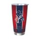 thumbnail image 1 of Taza térmica duradera de acero inoxidable 304 con tapa y pajita con temática del equipo de fútbol Patriots Taza térmica de acero inoxidable de 20 oz Taza para automóvil Adecuada para bebidas frías y, 1 of 8