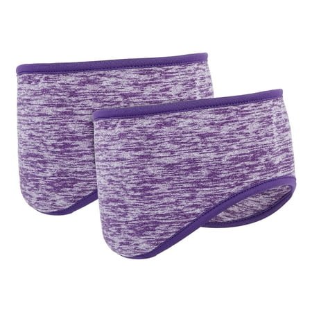 

2pcs Ear Warmer Headband Winter Running Ear Cover Cycling Ear Muffs for Men and Women Purple