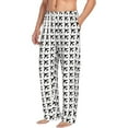 thumbnail image 3 of Kdxio Airplane Print Men's Sleep Pajama Pant Lounge Pants with Pockets, 3 of 8