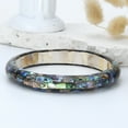 thumbnail image 4 of AeraVida Exquisite Abalone Shell Mosaic Bangle Bracelet for Female Adult, 4 of 6