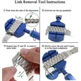 thumbnail image 3 of Pour la Bande Garmin vivoactive 4S, Sangles de Remplacement en Acier Inoxydable YOUkei à Libération Rapide pour Garmin vivoactive 4S, 3 of 3