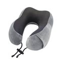 thumbnail image 1 of Almohada de espuma viscoelástica en forma de U, almohada de viaje para el cuello, almohada en forma de U para la siesta en la oficina, almohada cervical de rebote lento, 1 of 2