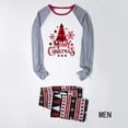 thumbnail image 4 of Christmas Family Clothing Set Mom Daughter Dad Son Matching Outfits Santa Tree Print 2 Pieces Suit Sleepwear Soft Loose Pyjamas, 4 of 4