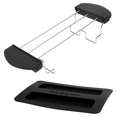 thumbnail image 1 of 2 Pcs Couvre-Poussière en Silicone pour Grille-Pain Noir Couvercle de Grille-Pain pour Four Polyvalent, 1 of 7