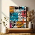thumbnail image 6 of Qisvanset Abstract Music Sheet Canvas Wall Art 15.75x11.81 INCHES, 6 of 8